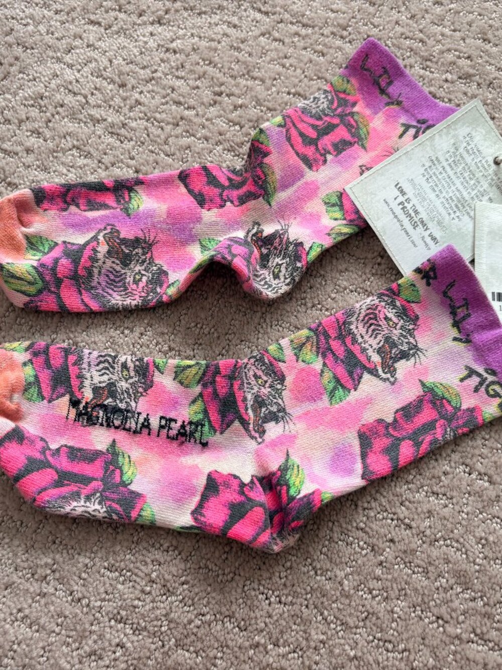 Magnolia Pearl Socks #380 FRBWD OS NWT
